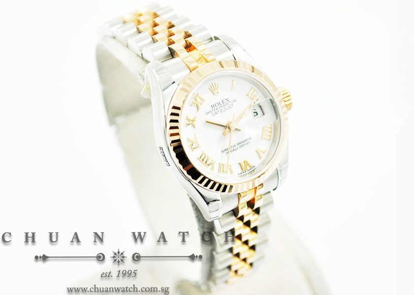 Rolex Ladies DateJust 26mm 179171 White Roman - Discontinued - Image 3