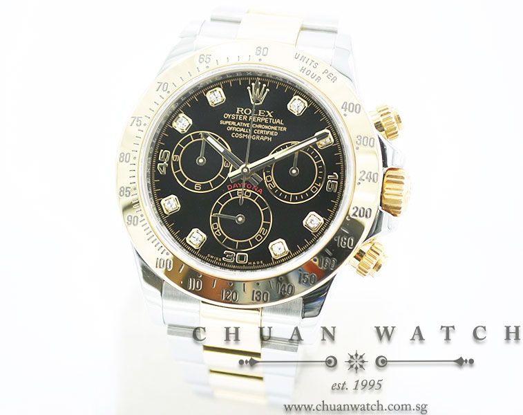 Rolex Cosmograph Daytona 116523 Black Diamonds - Discontinued Reference - Image 2