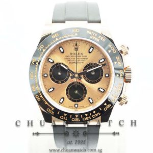 Rolex Cosmograph Daytona Everose Oysterflex 116515LN Pink Sunburst Panda