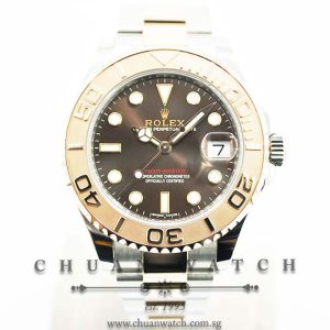 Rolex Midsize Yacht-Master 37mm 268621 Chocolate Sunburst