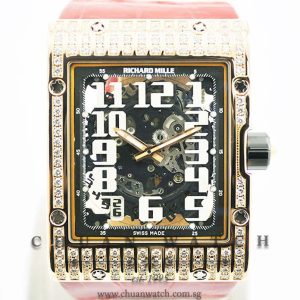 Richard Mille RM016 Ultra-Flat Rose Gold Top Diamonds