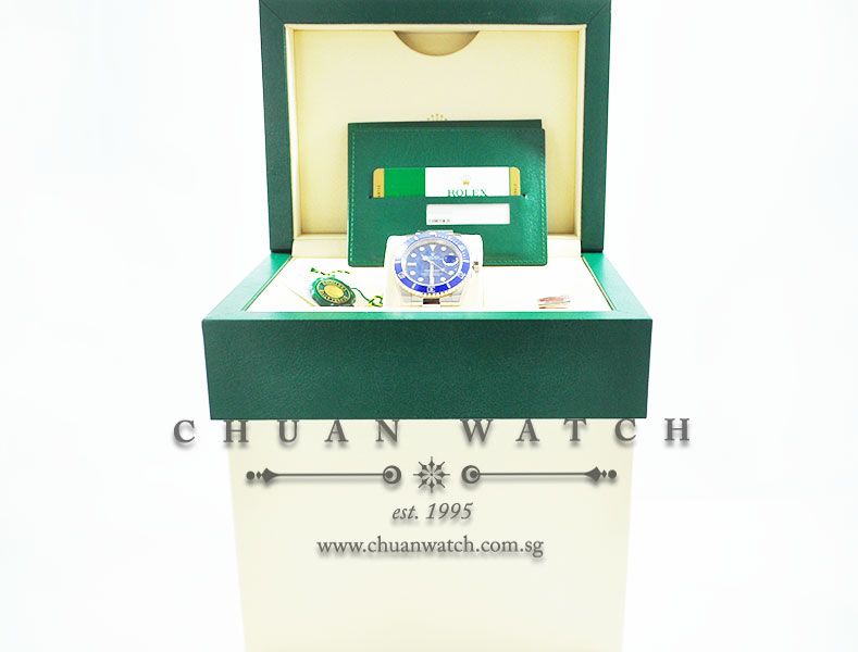 Rolex Submariner White Gold Smurf 116619LB - Image 5