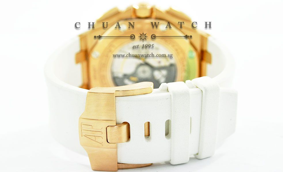 Audemars Piguet Royal Oak Offshore Novelty Rose Gold 44mm Summer Edition 26408OR - Limited Edition of 500 Pieces Only - Image 4