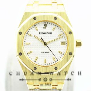 Audemars Piguet Gents Royal Oak Automatic Yellow Gold 36mm 14790BA - Discontinued
