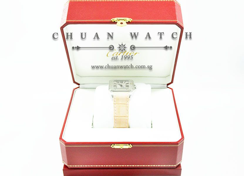 Cartier Santos 100 Midsize W20126X8 - Image 5