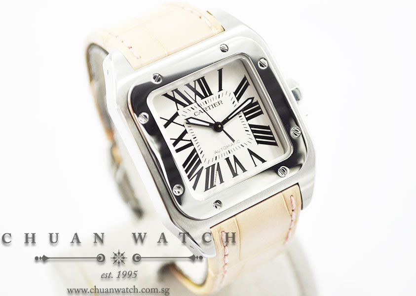 Cartier Santos 100 Midsize W20126X8 - Image 3