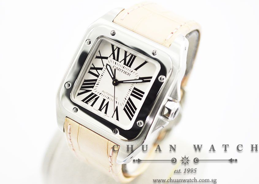 Cartier Santos 100 Midsize W20126X8 - Image 2