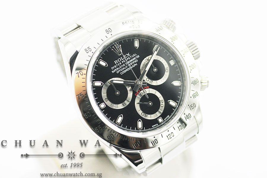 Rolex Cosmograph Daytona 116520 Black - Discontinued - Image 3