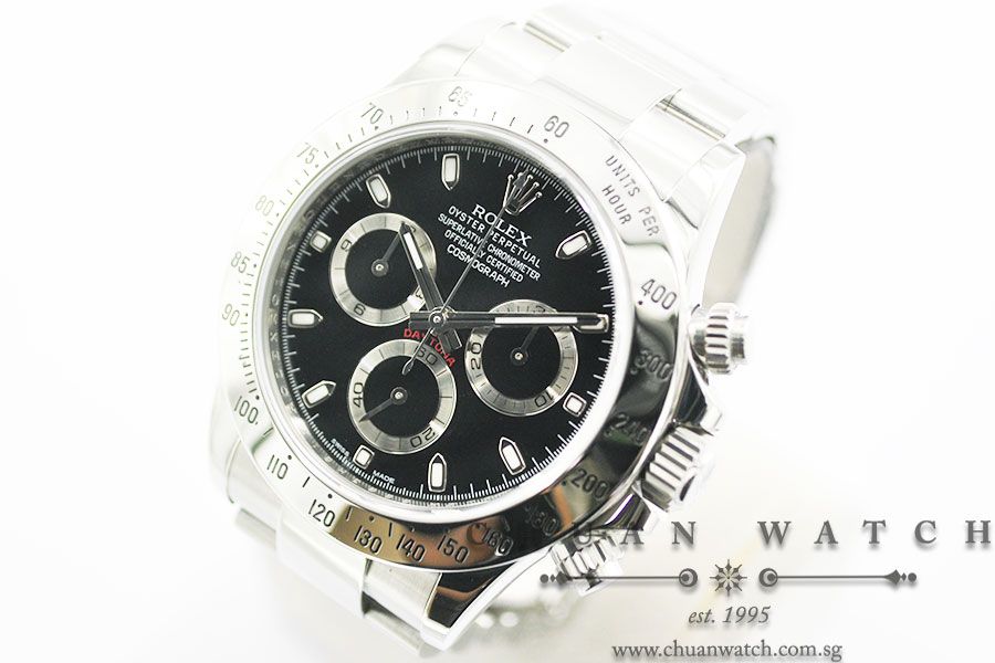 Rolex Cosmograph Daytona 116520 Black - Discontinued - Image 2