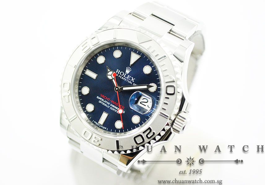 Rolex Gents Yacht-Master 40mm 116622 Blue Sunburst - Image 2
