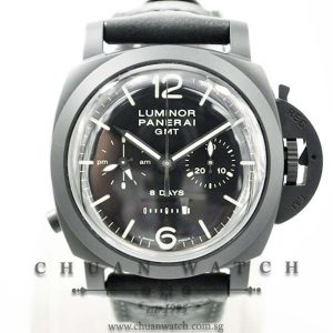Panerai Luminor 1950 8-Days GMT Chrono Monopulsante Ceramica 44mm Pam 317 L