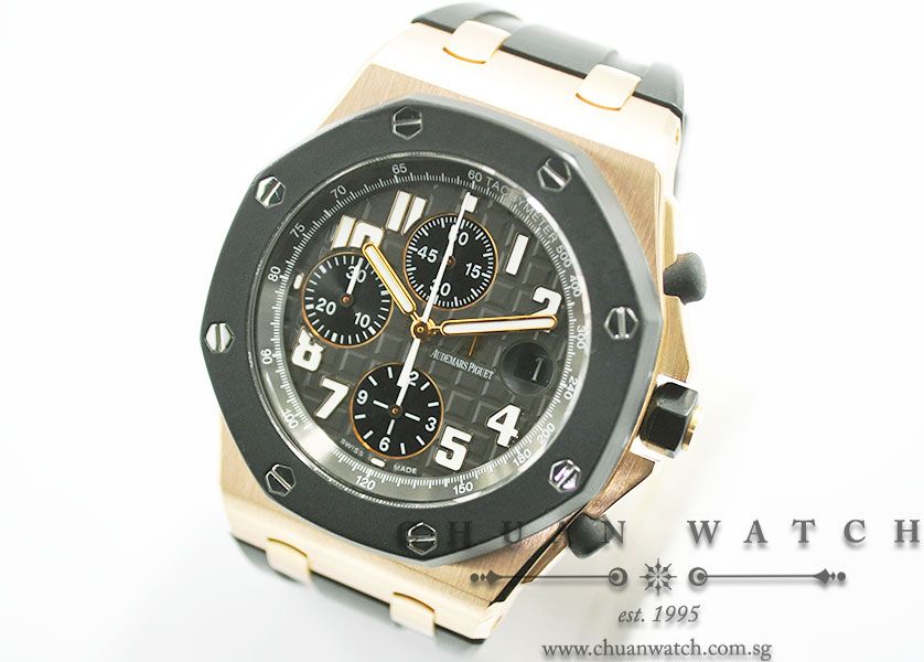 Audemars Piguet Royal Oak Offshore Rubber Clad Rose Gold 42mm 25940OK - Discontinued - Image 2
