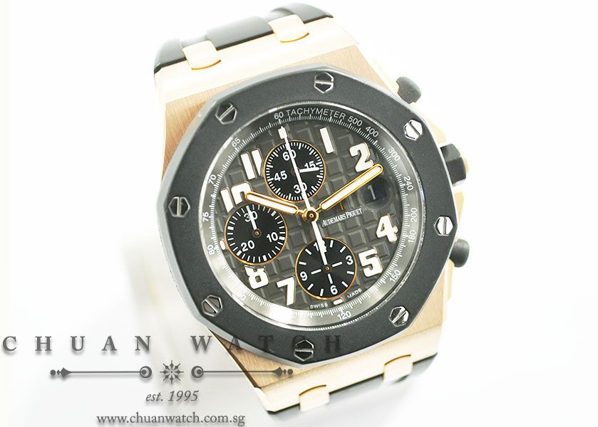Audemars Piguet Royal Oak Offshore Rubber Clad Rose Gold 42mm 25940OK - Discontinued - Image 3