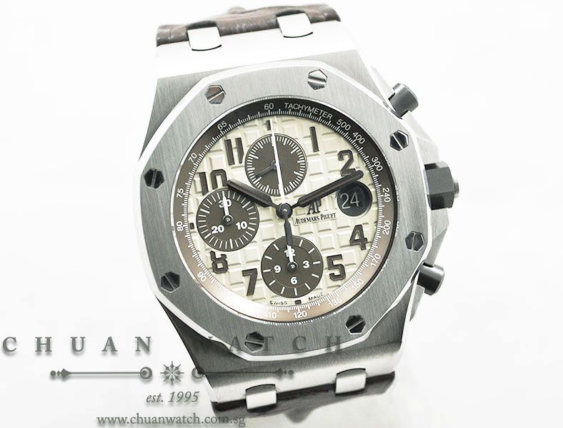 Audemars Piguet Royal Oak Offshore Safari 42mm 26470ST - Discontinued Dial - Image 3