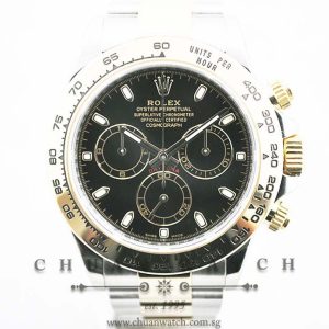 Rolex Cosmograph Daytona Two-Tone 116503 Black Index
