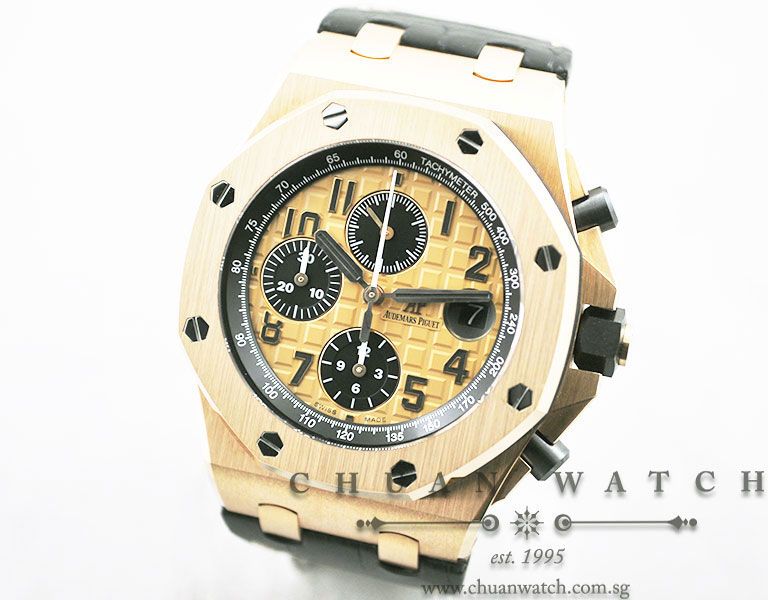 Audemars Piguet Royal Oak Offshore Rose Gold 42mm 26470OR - Discontinued Dial - Image 2