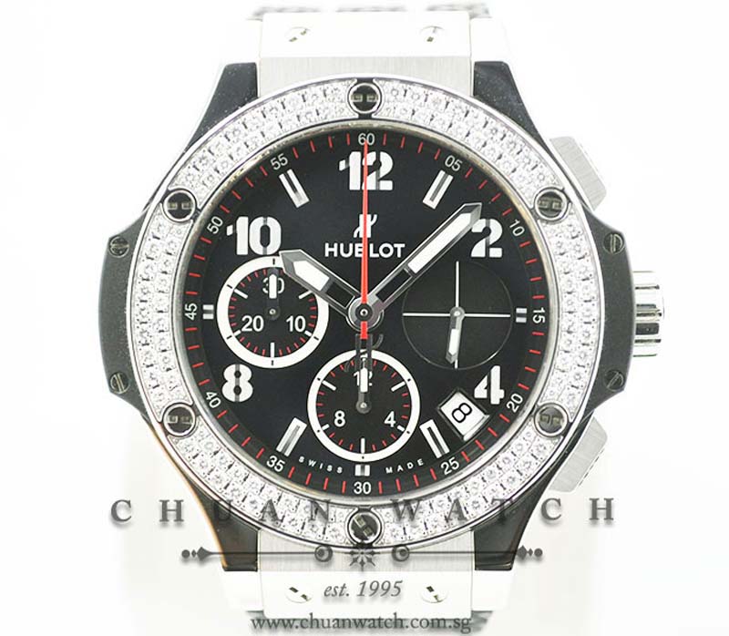Hublot Big Bang Steel Diamonds 41mm 341.SX.130.RX.114