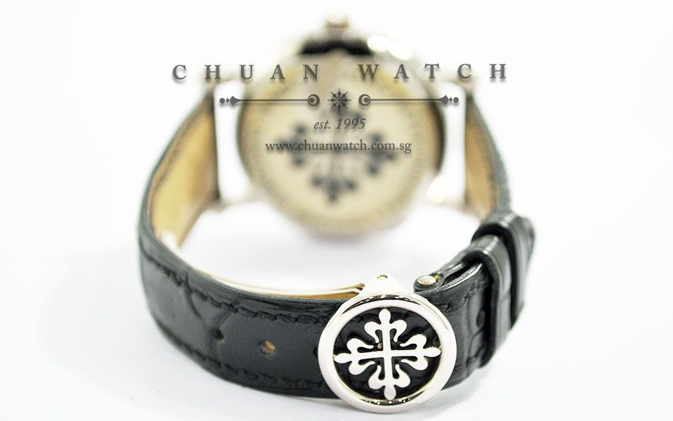 Patek Philippe Perpetual Calendar Retrograde MoonPhase White Gold 36mm 5059G-001 - Discontinued - Image 4