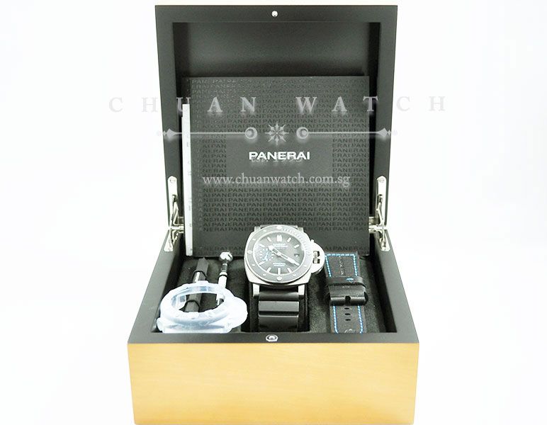 Panerai Luminor 1950 3-Days Submersible Amagnetic Titanio 47mm Pam 1389 T - Image 5