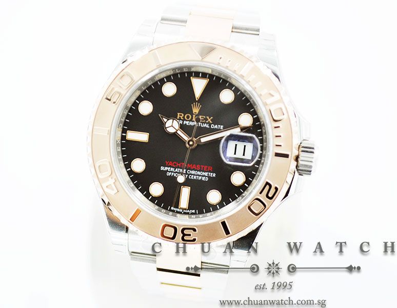 Rolex Gents Yacht-Master Two-Tone 40mm 116621 Black - Image 2