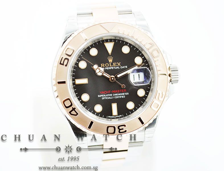 Rolex Gents Yacht-Master Two-Tone 40mm 116621 Black - Image 3