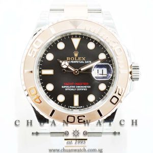 Rolex Gents Yacht-Master Two-Tone 40mm 116621 Black