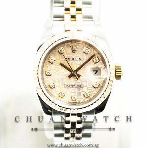 Rolex Ladies DateJust 26mm 179171 Pink Jubilee Diamonds - Discontinued