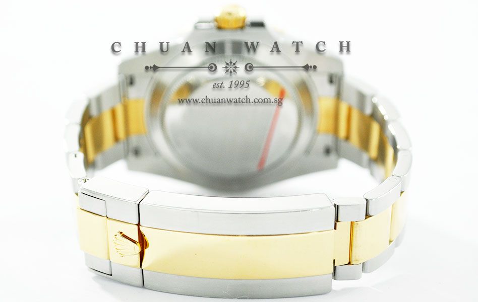 Rolex Submariner Two-Tone 116613LB Matte Blue Diamonds - Discontinued Dial - Image 4