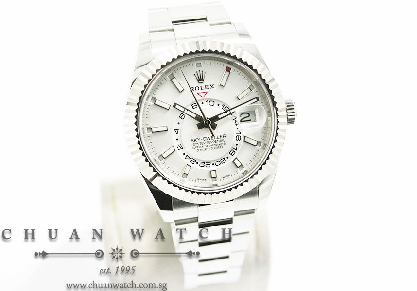 Rolex Annual Calendar GMT Sky-Dweller 42mm 326934 White Index - Image 3