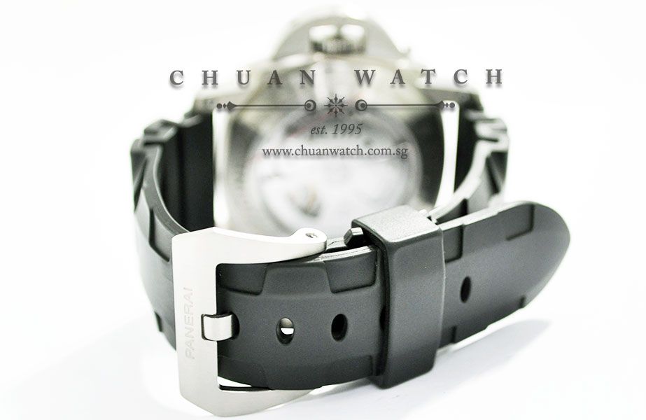 Panerai Luminor 1950 3-Days Submersible Titanio 47mm Pam 305 Q - Discontinued - Image 4