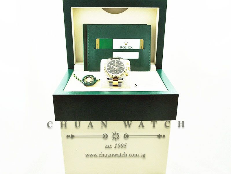 Rolex Cosmograph Daytona Two-Tone 116503 Black Index - Image 5