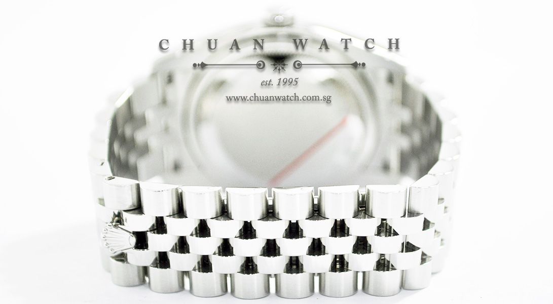Rolex Gents DateJust 36mm 116234 Black Roman - Image 4