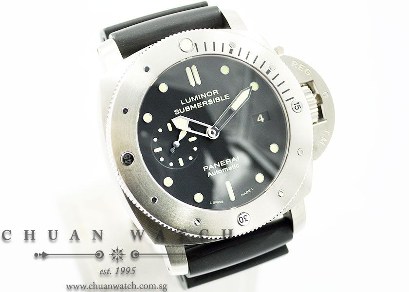 Panerai Luminor 1950 3-Days Submersible Titanio 47mm Pam 305 L - Discontinued - Image 3