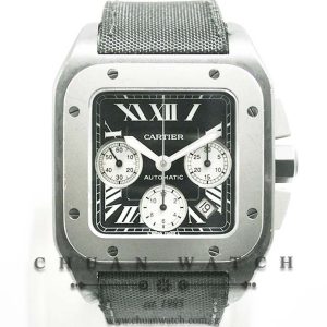 Cartier Santos 100 XL Chronograph ADLC-Titanium W2020005 - Discontinued