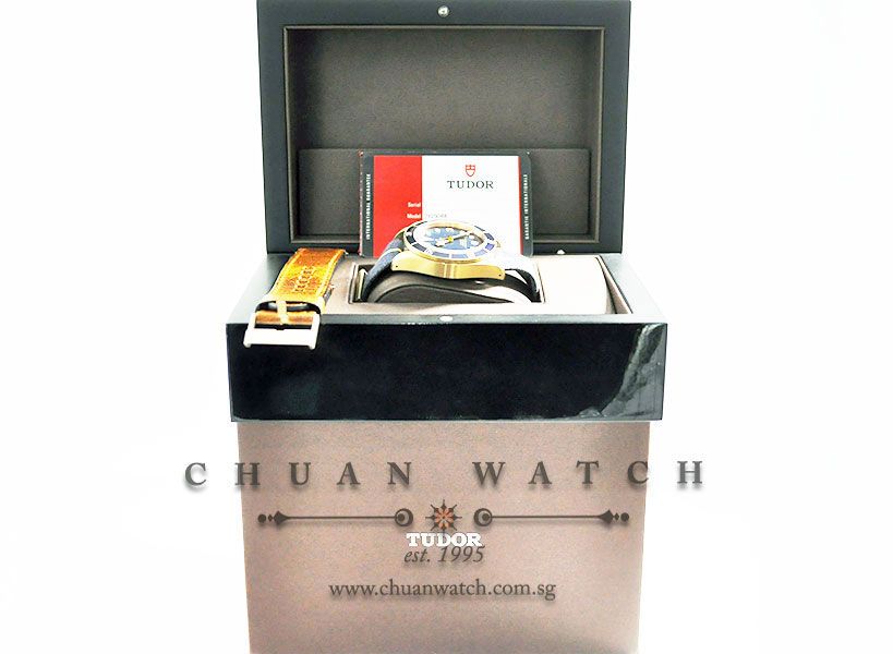 Tudor Heritage Black Bay Bronze Blue Bucherer Edition 43mm 79250BB - Image 5