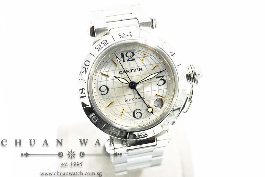 Cartier Pasha C GMT Automatic 35mm 2377 - Discontinued - Image 3