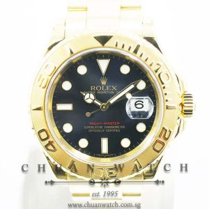 Rolex Gents Yacht-Master Yellow Gold 40mm 16628 Blue Sunburst - Discontinued