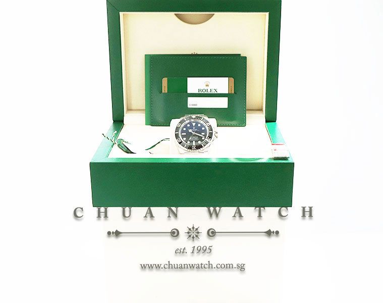 Rolex DEEPSEA Sea-Dweller D-Blue 44mm 116660 - Discontinued Reference - Image 5