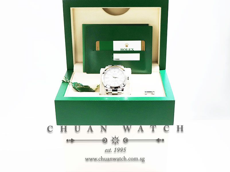 Rolex DateJust II 41mm 116300 White Index - Discontinued - Image 5