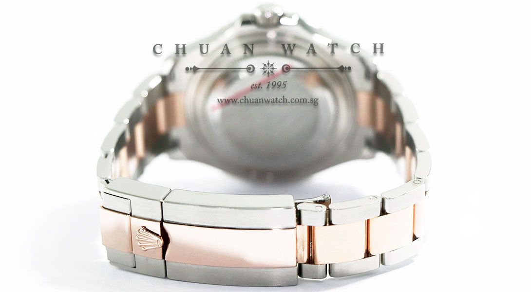 Rolex Midsize Yacht-Master Two-Tone 37mm 268621 Black - Image 4