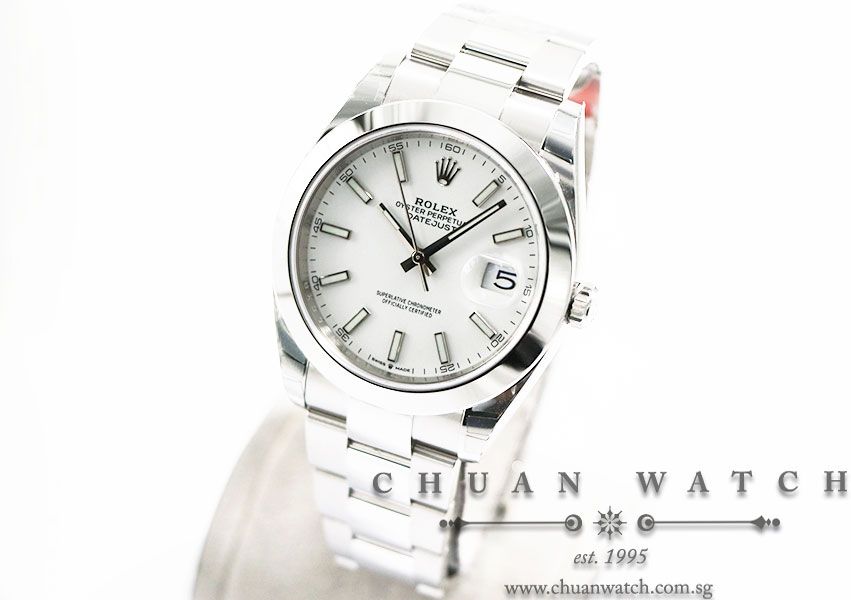 Rolex DateJust 41 126300 White Index - Image 2