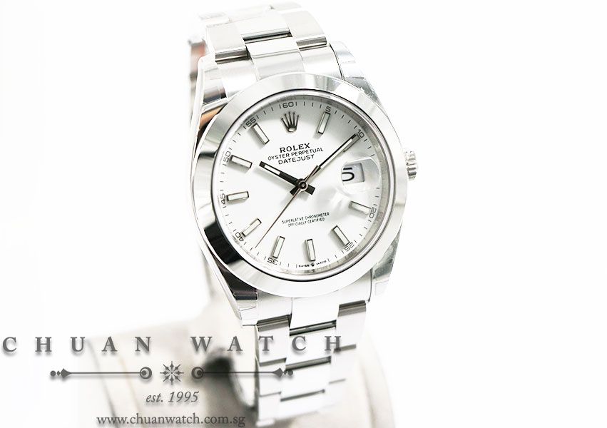Rolex DateJust 41 126300 White Index - Image 3