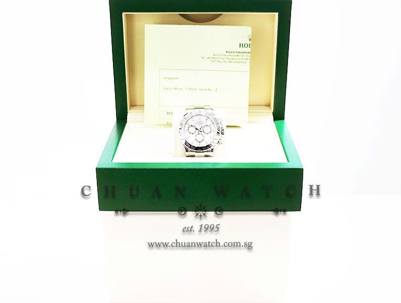 Rolex Cosmograph Daytona 116520 White - Discontinued - Image 5