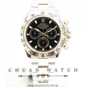 Rolex Cosmograph Daytona Two-Tone 116503 Black Index