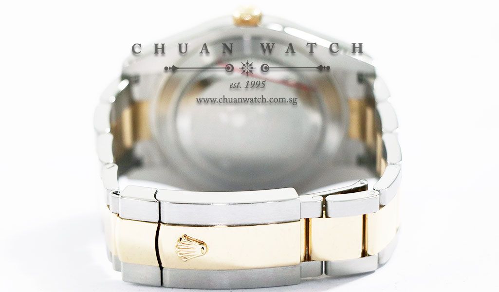 Rolex DateJust II Two-Tone 41mm 116333 Black Roman - Discontinued - Image 4