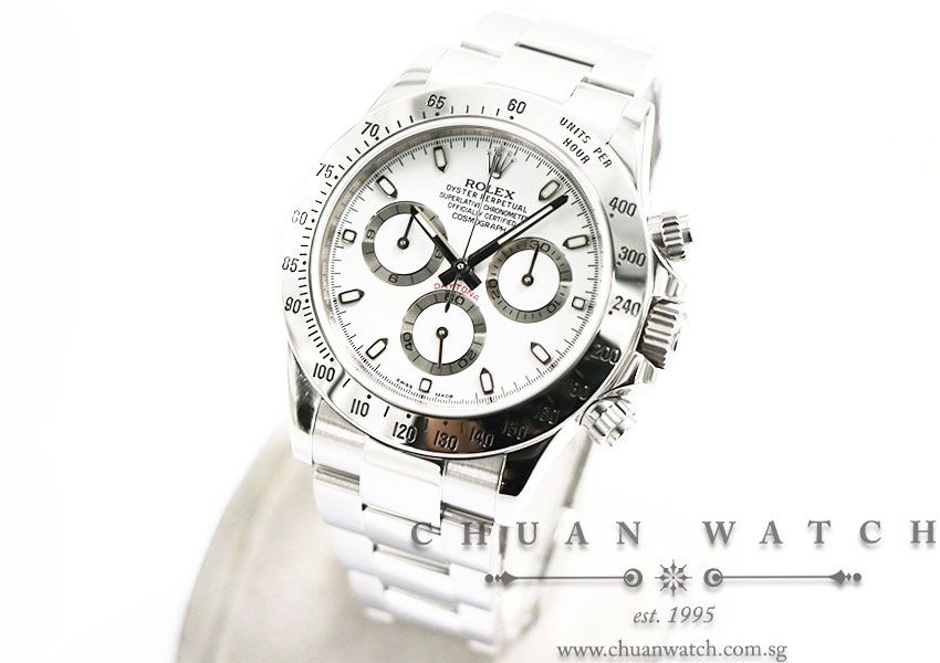 Rolex Cosmograph Daytona 116520 White - Discontinued - Image 2