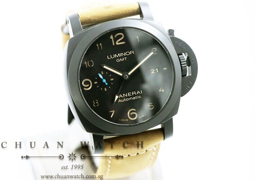 Panerai Luminor 1950 3-Days GMT Ceramica 44mm Pam 1441 U - Image 3