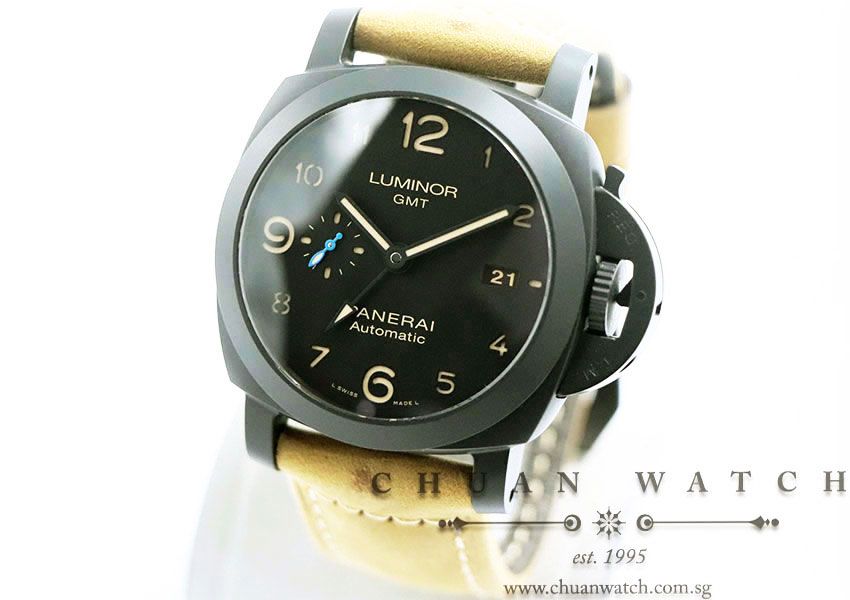 Panerai Luminor 1950 3-Days GMT Ceramica 44mm Pam 1441 U - Image 2