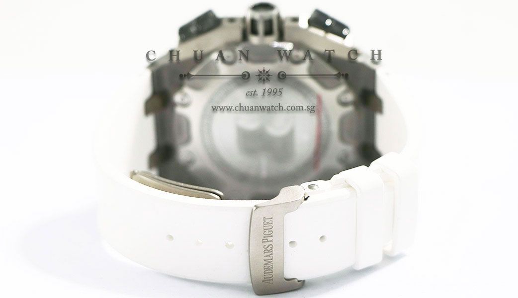 Audemars Piguet Royal Oak Offshore Rubens Barrichello II RB2 Titanium 42mm 26078IO - Limited Edition of 1000 Pieces Only - Image 4