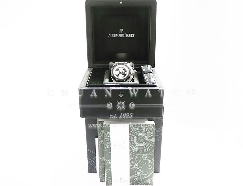 Audemars Piguet Royal Oak Offshore Rubens Barrichello II RB2 Titanium 42mm 26078IO - Limited Edition of 1000 Pieces Only - Image 5